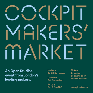 Cockpit Arts Makers' Market 3 - 5 December 2021